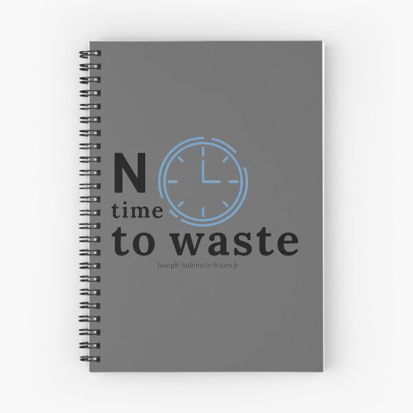 Item preview, No time to waste, a motivational quote.  designed and sold by hadkhanong.