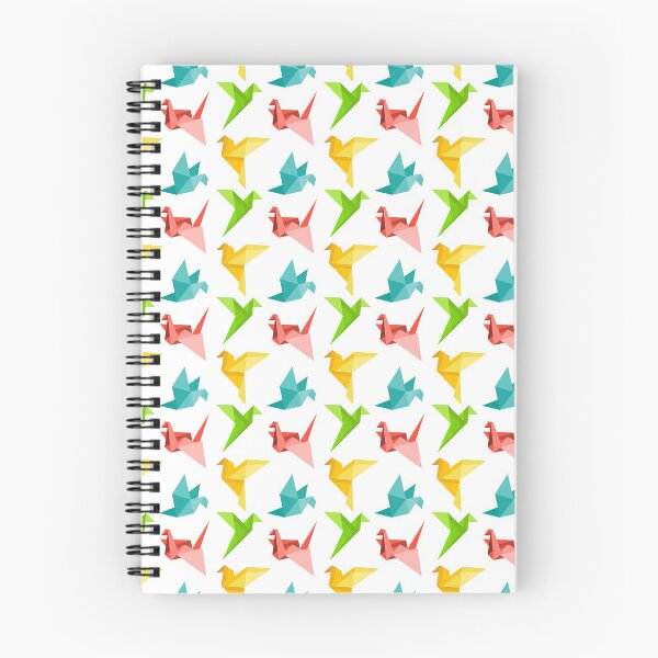 Artikelvorschau, Origami Bird Paper Swan Colorful Pattern entworfen und verkauft von IPattern.