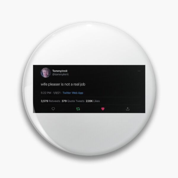 Artikelvorschau, Frau Pleaser Tommyinnit Tweet entworfen und verkauft von Kaybabz.