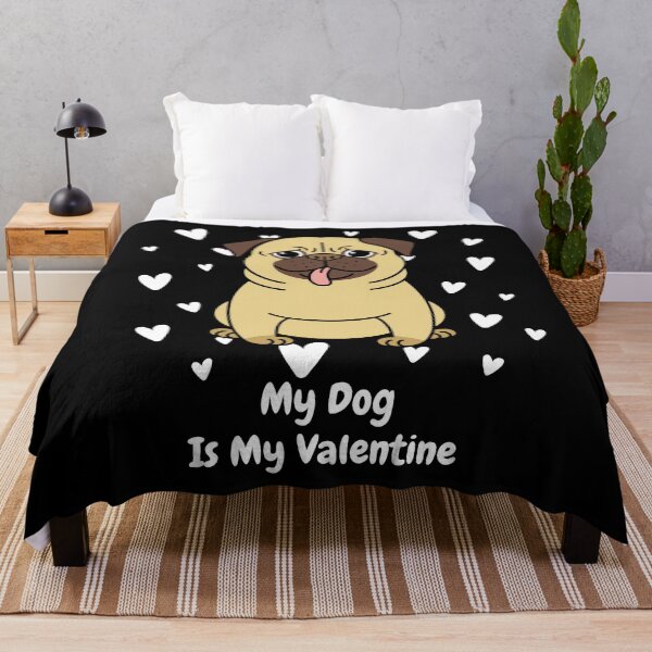 Item preview, My Dog Is My Valentine designed and sold by YOYOCollection.