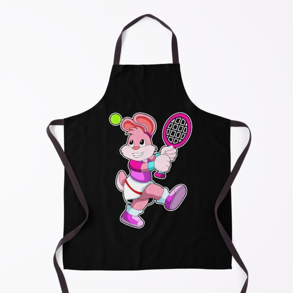 Item preview, Rabbit at Tennis with Tennis racket & Tennis ball designed and sold by Snabdesign84.