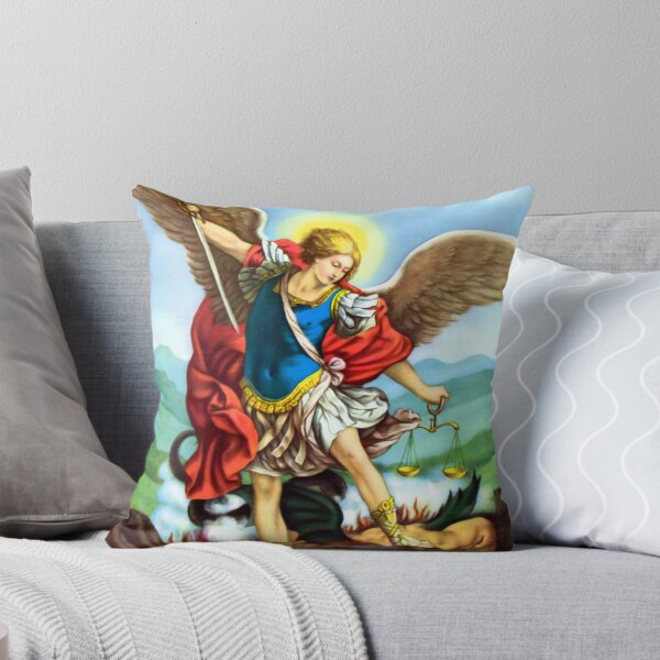 Item preview, St Michael the Archangel Angel Catholic Saint designed and sold by hispanicworld.