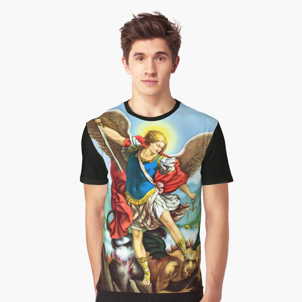 st michael the archangel t shirt