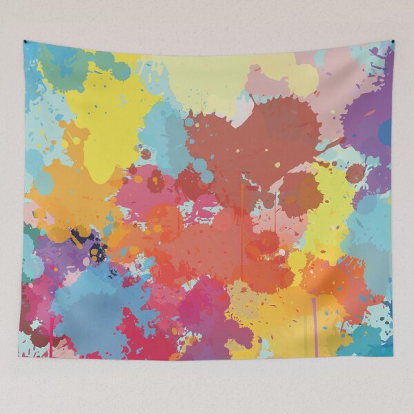 Item preview, Splattered Paint Pattern designed and sold by The Masked Designer.