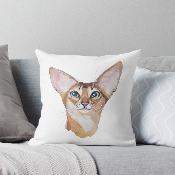 Item preview, Artistic Oriental Cat portrait-gift idea for cat lovers designed and sold by BRtisticDesigns.