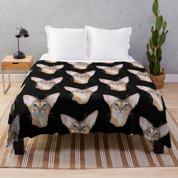 Item preview, Artistic Oriental Cat portrait-gift idea for cat lovers designed and sold by BRtisticDesigns.