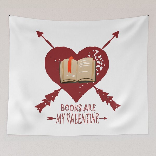Item preview, Books Are My Valentine designed and sold by thersant.
