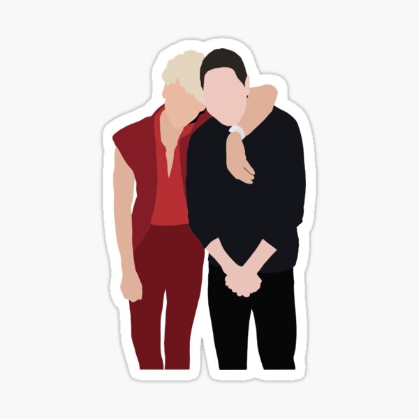 Aperçu de l'œuvre MGK et Pete Davidson créée et vendue par alexandria fisher.