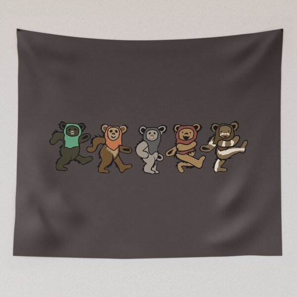 Item preview, Dancing Ewoks designed and sold by whateverthreads.
