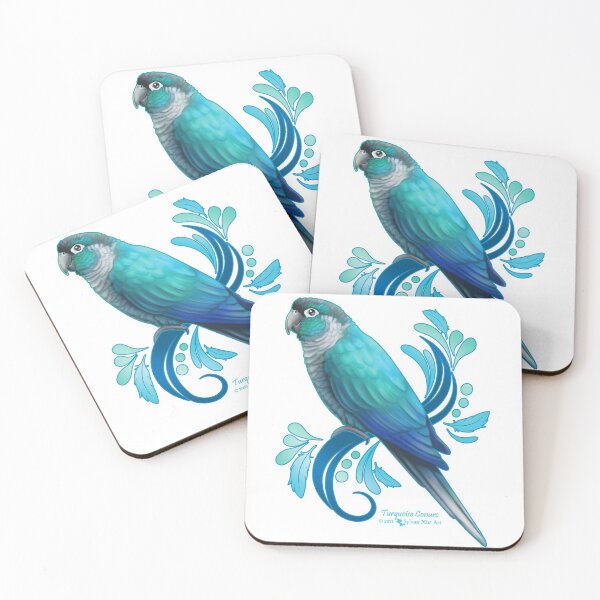 Item preview, Turquoise Conure designed and sold by sylvanmist.