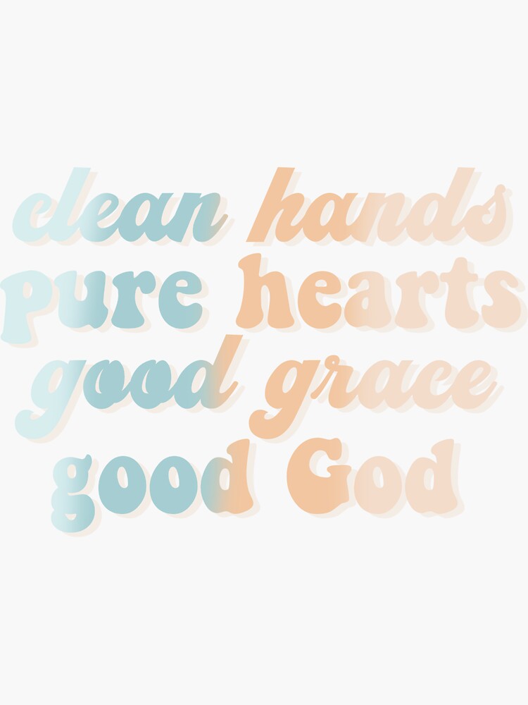 Good Grace Sticker for Sale by julia-gray