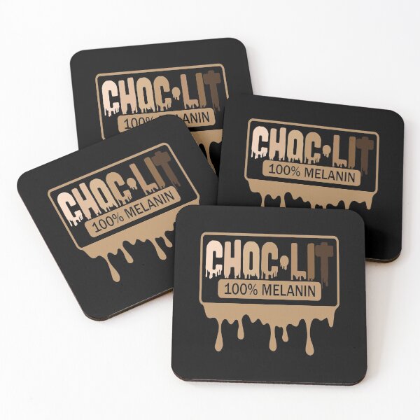 Aperçu de l'œuvre CHOC-Lit idée cadeau 100% mélanine pour hommes et femmes afro-américains créée et vendue par BRtisticDesigns.