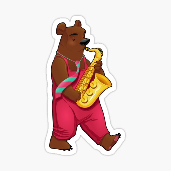 Bear Saxophone Merch & Gifts for Sale | Redbubble Bear Saxophone Merch & Gifts for Sale | Redbubble