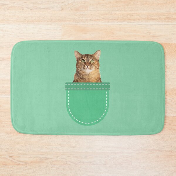 Item preview, Grey Tabby Cat in Pocket  designed and sold by leBoosh-Designs.