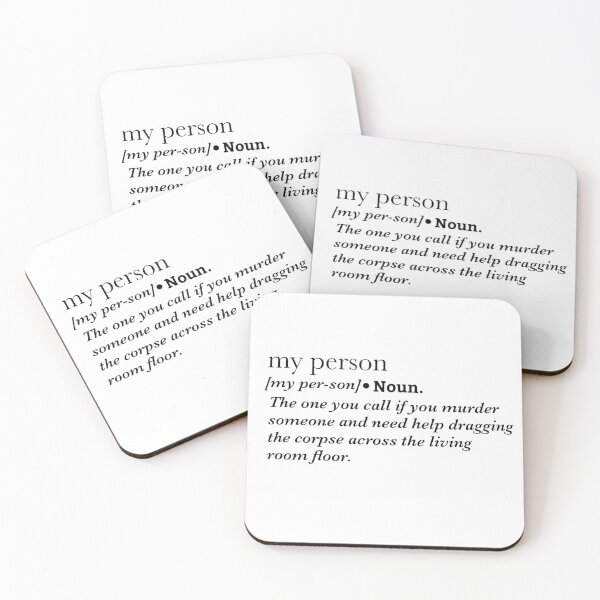Item preview, My person Greys Anatomy  designed and sold by swanspirate520.
