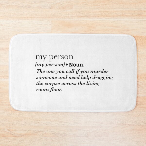 Item preview, My person Greys Anatomy  designed and sold by swanspirate520.