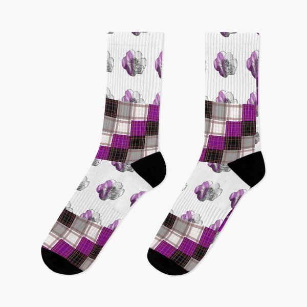 Item preview, Ace Floral Plaid Patchwork Pattern designed and sold by -Gedwolcraeft-.