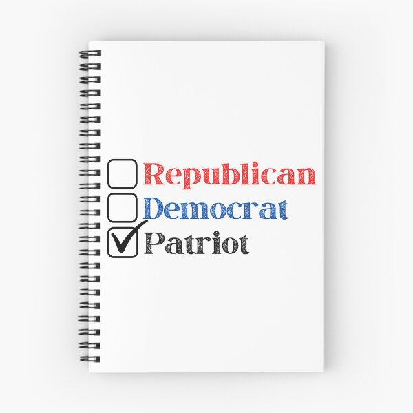 Item preview, Republican - Democrat - Patriot (Light Background Version) designed and sold by BattleMtnArmory.
