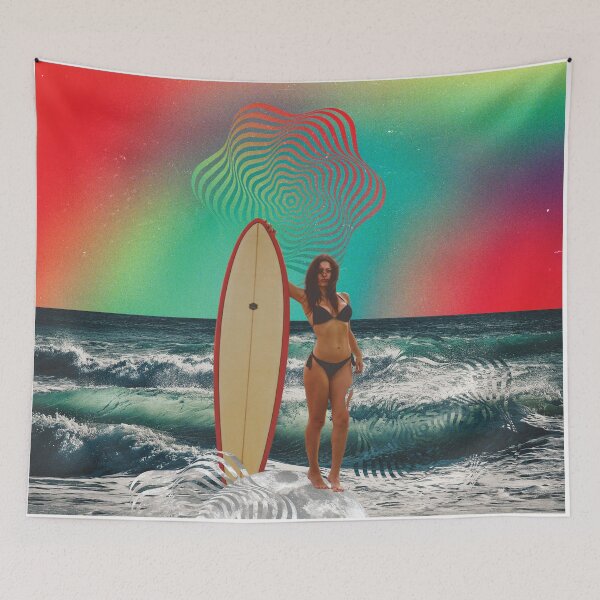 Item preview, Psychedelic Surf Babe designed and sold by WBC ..
