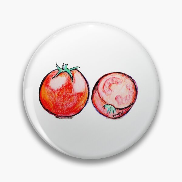 Artikelvorschau, handgezeichnetes Design der Tomate entworfen und verkauft von CanDo20.