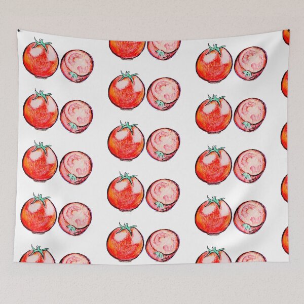 Item preview, tomato hand drawn design designed and sold by CanDo20.