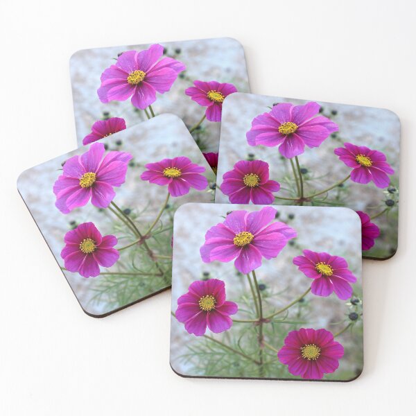 Artikelvorschau, Pink Kosmos Blumen entworfen und verkauft von SweepingShadows.