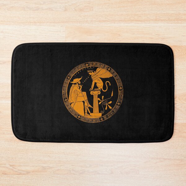Item preview, Oedipus and the Sphinx Attic redfigure designed and sold by WillowNox7.