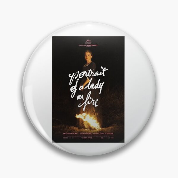 Artikelvorschau, Porträt einer brennenden Dame entworfen und verkauft von cool stickerz.