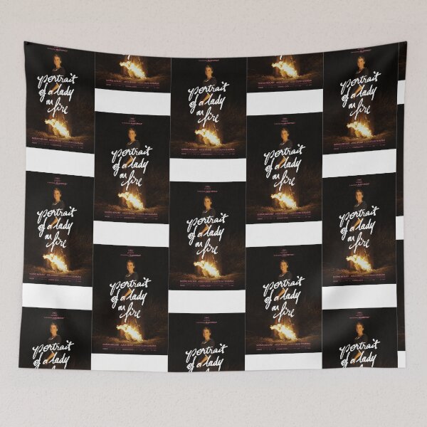 Item preview, portrait of a lady on fire designed and sold by cool stickerz.