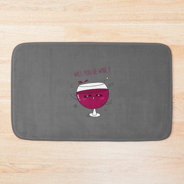 Item preview, Will you be wine? designed and sold by DoodLeChuBBy.
