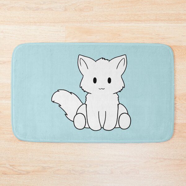 Item preview, Cute White Fox designed and sold by BiscuitSnack.