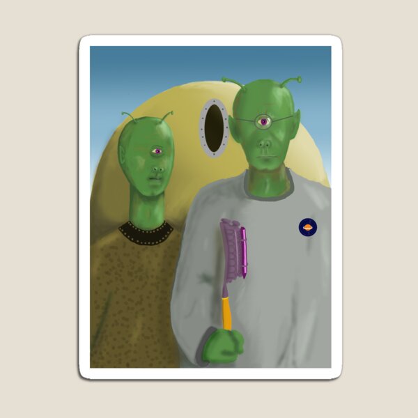 Item preview, Alien Gothic designed and sold by microgalleryart.