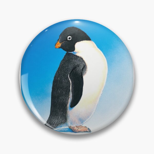 Item preview, Adelie penguin on Gardiner Island, Davis Base, Antarctica designed and sold by Trish Hart.