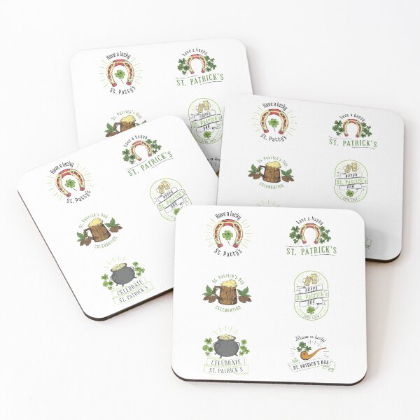 Item preview, Happy St Patricks Day Sticker Pack 2 (Saint Paddys) designed and sold by Perfcet Design.