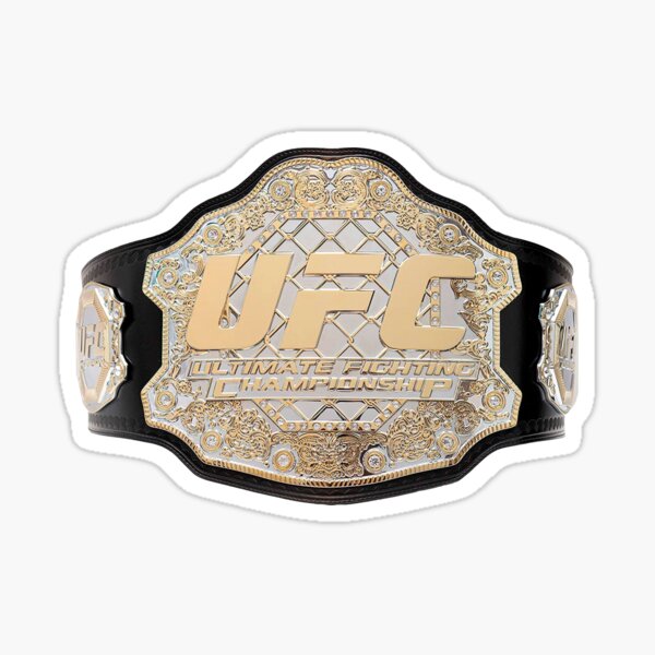 UFC Classic Belt Sticker