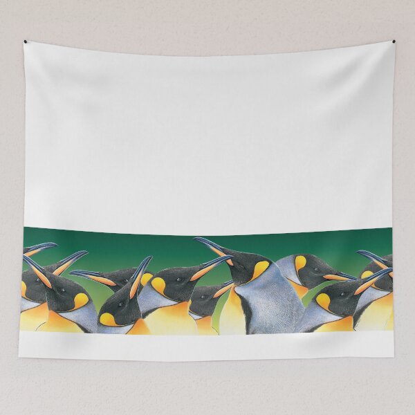 Item preview, King penguins, Heard Island designed and sold by Trish Hart.