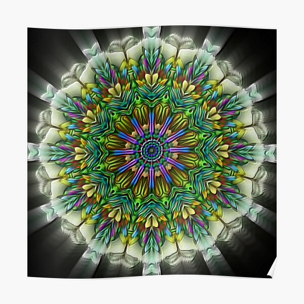 Poster Tumblr Mandala Redbubble