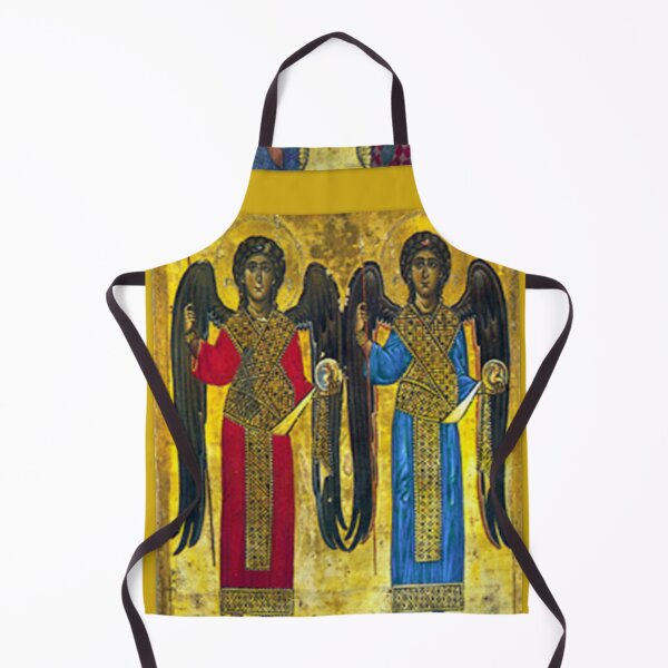 Item preview, St Michael & St Gabriel Archangel Icon Catholic Angel designed and sold by hispanicworld.