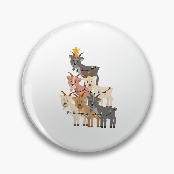 Item preview, Goat Christmas design, gift for adults or kids who love goats designed and sold by BRtisticDesigns.
