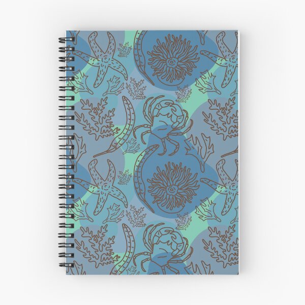 Item preview, Intertidal Zone Green and Blue Background designed and sold by Squiddllr.