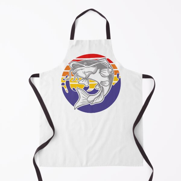Item preview, Catfish retro sunset design gift for fishermen designed and sold by BRtisticDesigns.