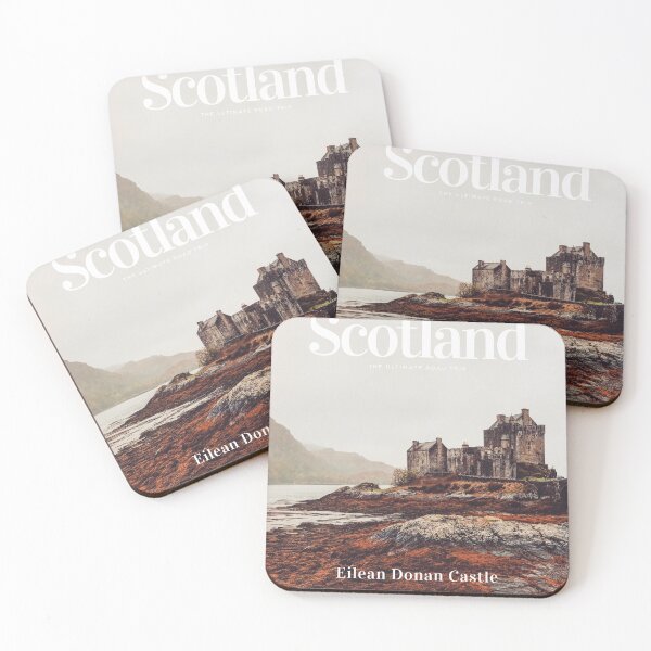 Item preview, Scotland, Eilean Donan Castle, Scotland Poster - Road Trip Poster designed and sold by DesignTool.