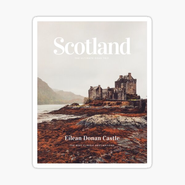 Item preview, Scotland, Eilean Donan Castle, Scotland Poster - Road Trip Poster designed and sold by DesignTool.