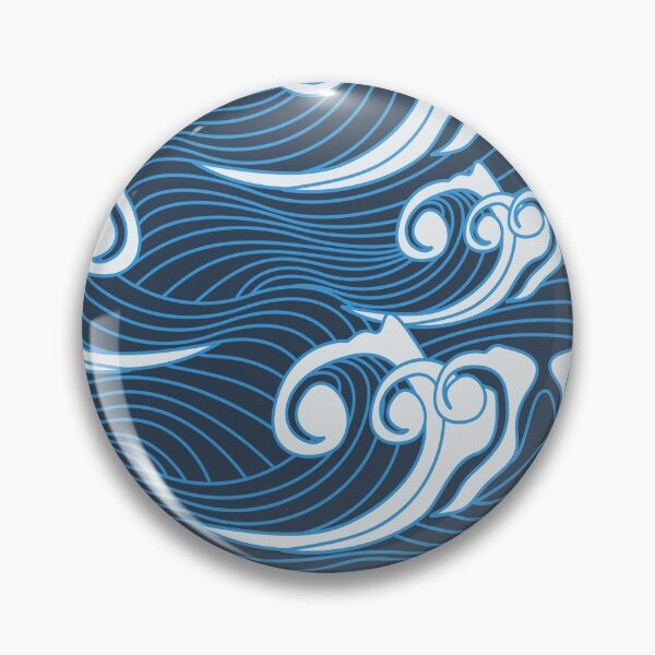 Item preview, Japanese Water Waves Seamless Pattern designed and sold by Gordon Nelson.