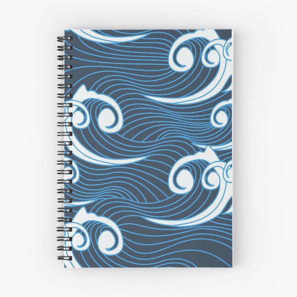 Item preview, Japanese Water Waves Seamless Pattern designed and sold by Gordon Nelson.