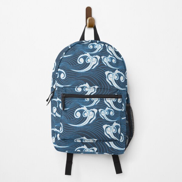 Item preview, Japanese Water Waves Seamless Pattern designed and sold by Gordon Nelson.