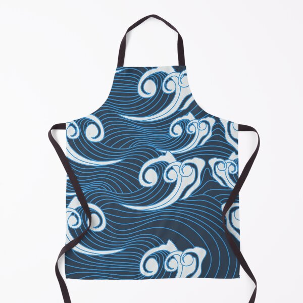 Item preview, Japanese Water Waves Seamless Pattern designed and sold by Gordon Nelson.