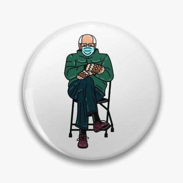 Item preview, Bernie Sanders Mittens Meme Drawing designed and sold by elisejolie19.
