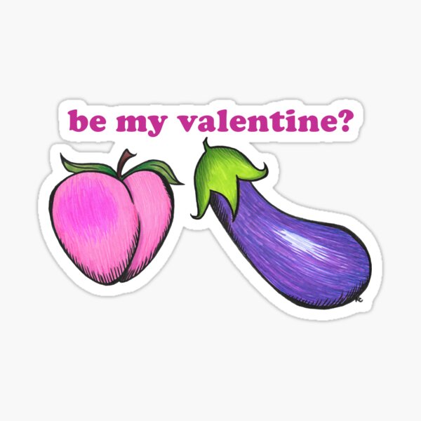 Peach cartoon emoji icon eggplant emoticon Vector Image