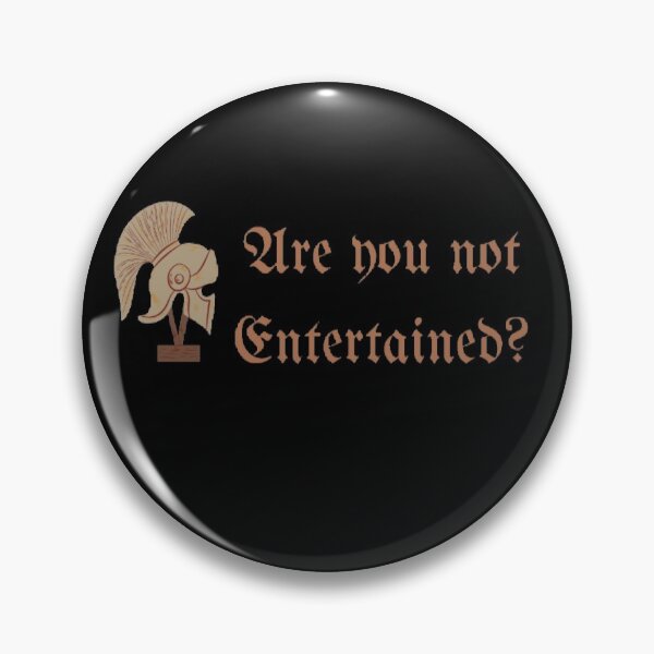 Item preview, Gladiator - Are you not Entertained? quote designed and sold by Simi2020.